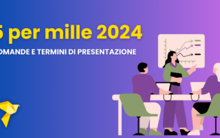 5 per mille 2024: al via le domande