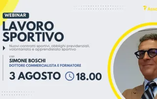 Webinar sul Lavoro Sportivo: un appuntamento imperdibile per la tua attività sportiva