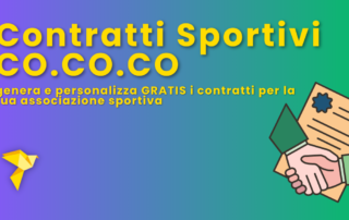 Genera e personalizza i contratti sportivi per la tua associazione con AssoFacile