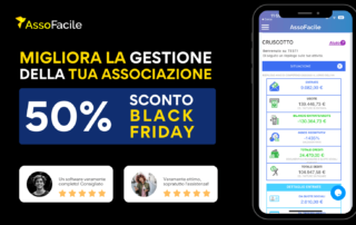 Black Friday AssoFacile. AssoFacile Premium al 50% di SCONTO