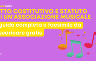 Atto costitutivo e statuto di un'associazione musicale: una guida completa