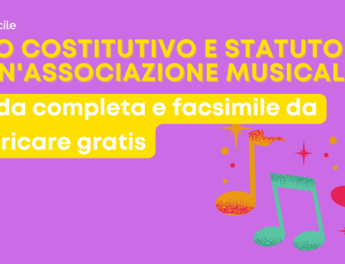 Atto costitutivo e statuto di un’associazione musicale: una guida completa