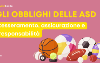 Gli obblighi delle ASD: tesseramento, assicurazione e responsabilità