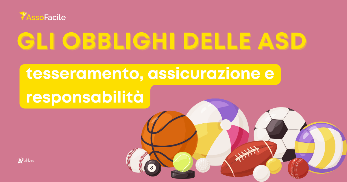 Gli obblighi delle ASD: tesseramento, assicurazione e responsabilità