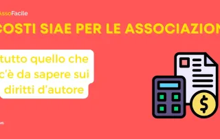 Costi SIAE: guida completa per le associazioni