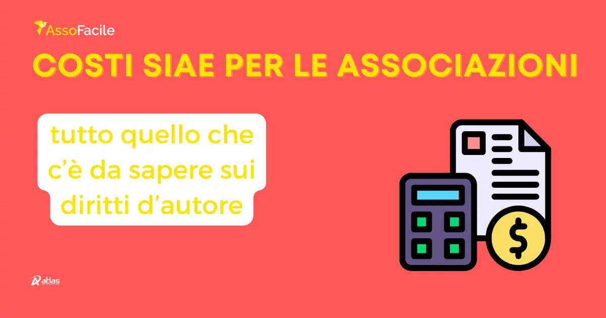 Costi SIAE: guida completa per le associazioni