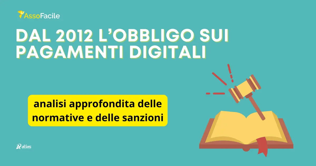 Stop al contante: obbligo pagamenti digitali per le associazioni