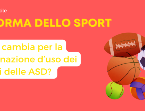 Riforma sport e destinazione d’uso: nuove opportunità per le ASD in Italia